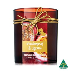 Amber Natural Soy Candle - Passionfruit & Lychee (DISC)